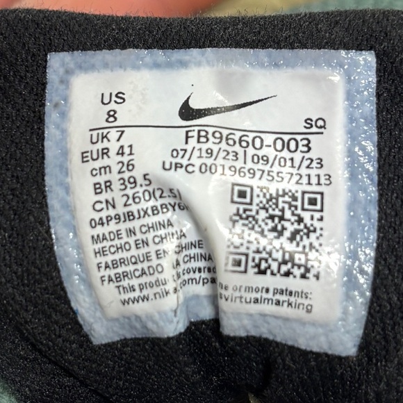 Men’s Nike Air Max 1 Dark Stucco Black Olive size 8 - Picture 7 of 8